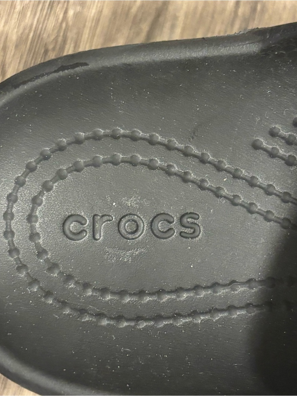 Crocs Dylan Platform Clogs Women’s Size 7 Black Slip-On Comfort Clog - Picture 8 of 8